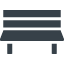 Simple bench free icon 2