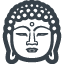 Big Buddha face free icon 2