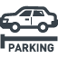 Car parking free icon