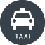 TAXI front view free icon 2
