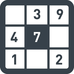 Sudoku Icon 1 Free Icon Rainbow Over 4500 Royalty Free Icons