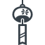 Wind chime icon 1