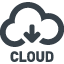 Cloud mark icon 5